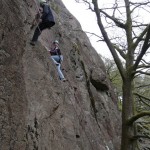 Rock climbing and abseiling course
