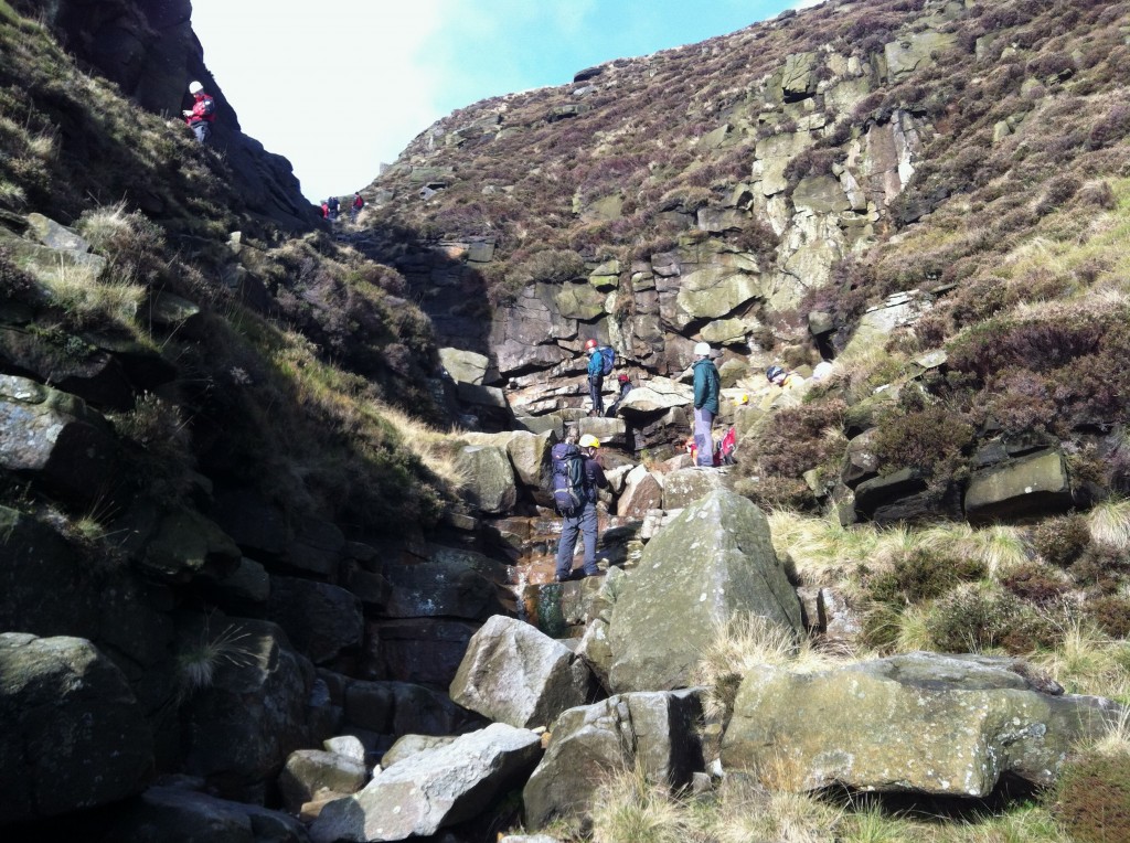 Mountain Adventure Scramble in the Peak District