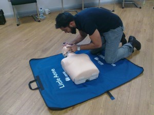 Emergency First Aid at Work course