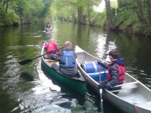 Multi day canoe journey