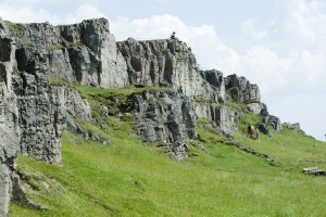 Rock climbing in the Peak District with Wilderness Development