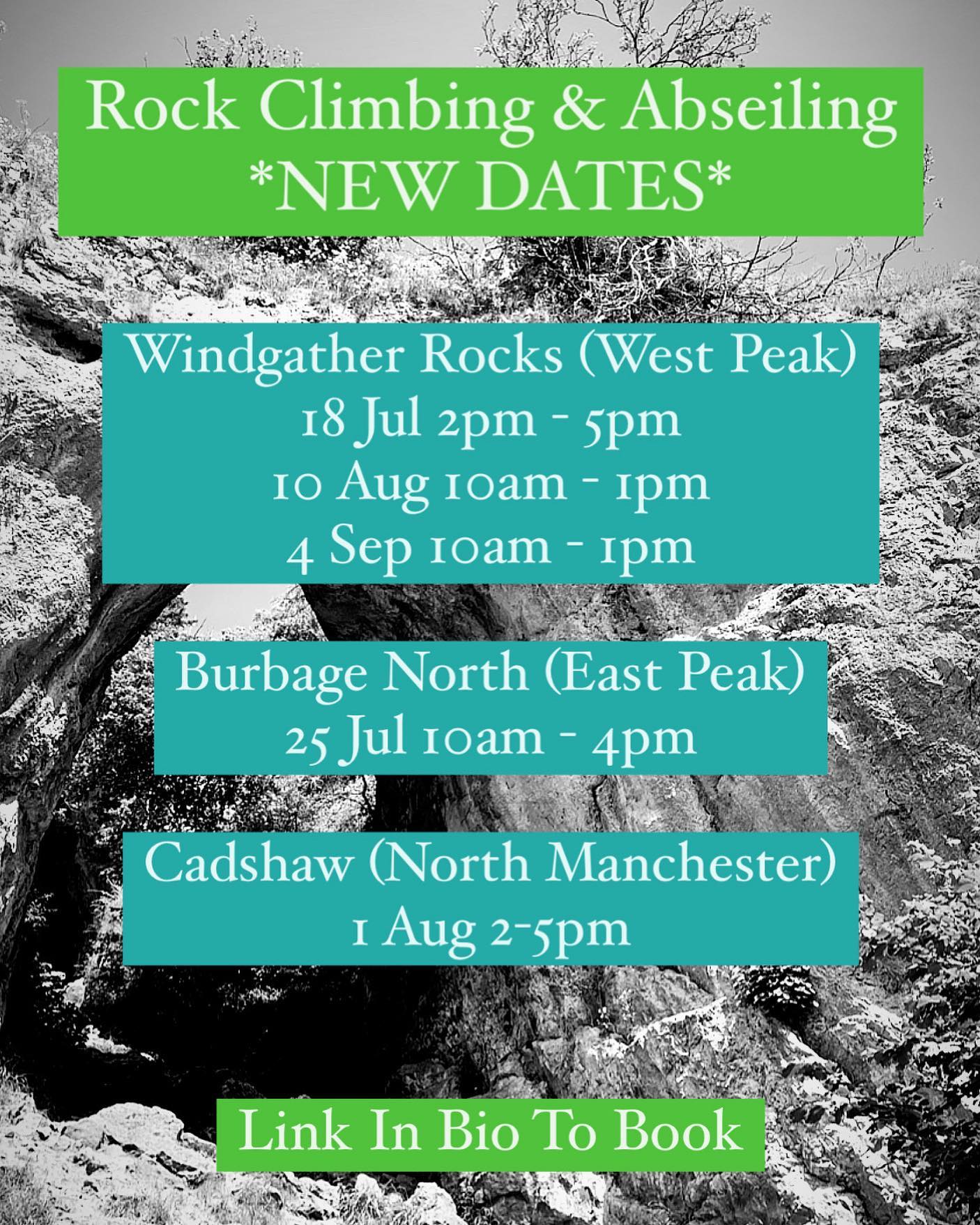 Join our friendly, qualified instructors for these sessions where you'll learn the basics of ropework, before climbing under their supervision. Then you'll need to be brave and challenge yourself to abseil back down (or walk down the path instead if you prefer!). Suitable for all from 10+, we hope to see you here!

More info and booking at www.wilderness-development.com, link in our bio 🧗‍♀️⛰🧗‍♀️
.
.
.
#wildernessdevelopment #smallbusiness #rockclimbing #climbing #scrambling #abseiling #trysomethingnew #peakdistrict #peakdistrictnationalpark #peakdistrictclimbing #mountainsfellsandhikes #roamtheuk #outdoorpursuits #outdooradventures #outdooractivities #nationalparksuk #booknow
