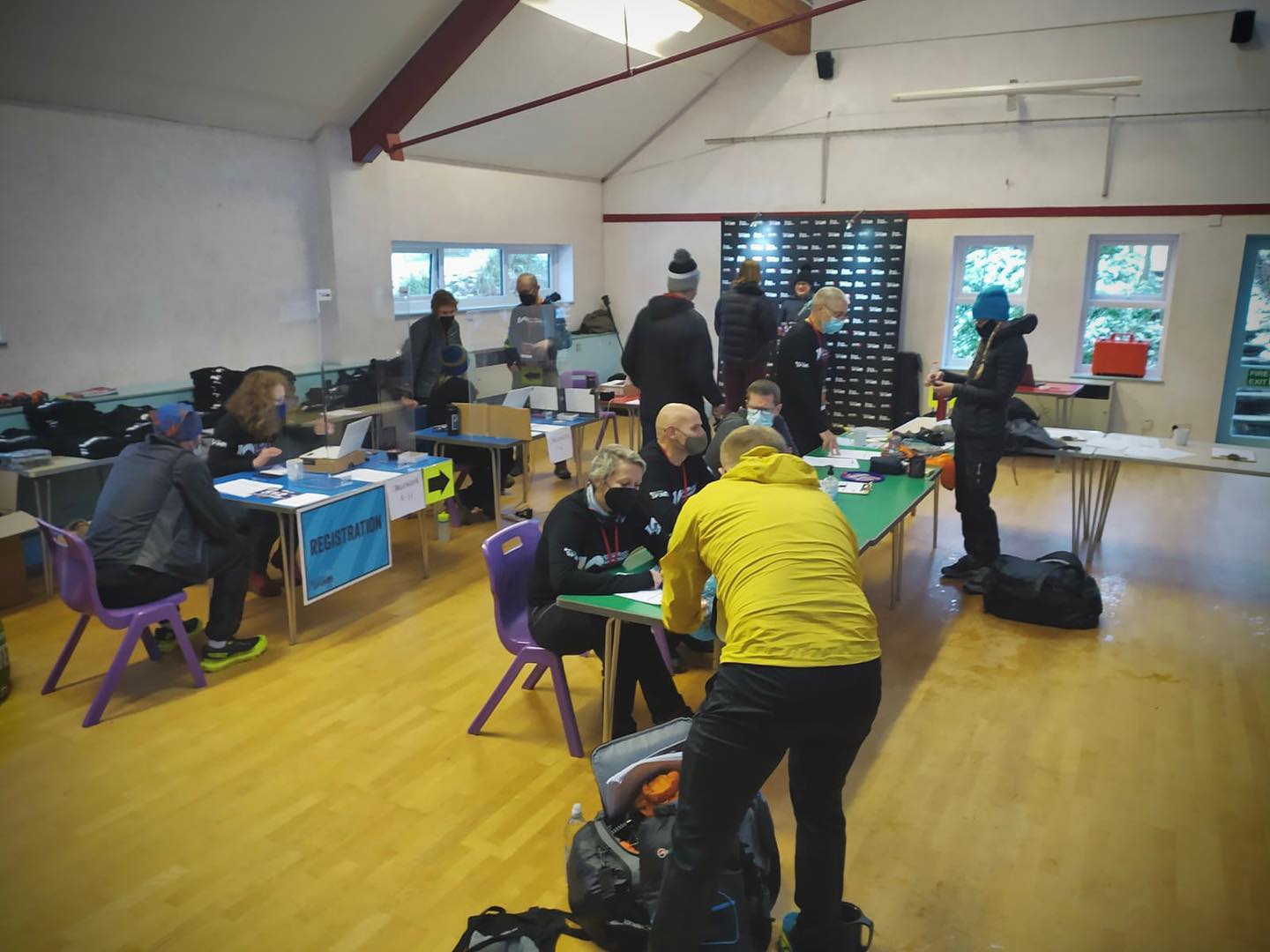 Registration at Montane Spine Race in full flow, complete with authentic heavy snow in Edale

@spinerace 
#montanespinerace 
#montane 
#britainsmostbrutal
